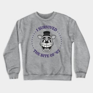 FNAF - Five Nights at Freddy's - the bite of '87 Crewneck Sweatshirt